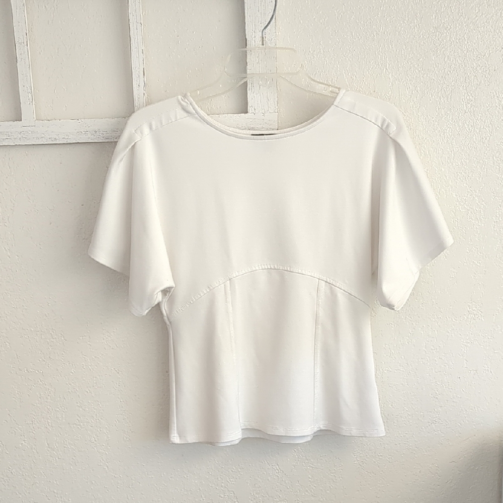 Elegant White Women's Top